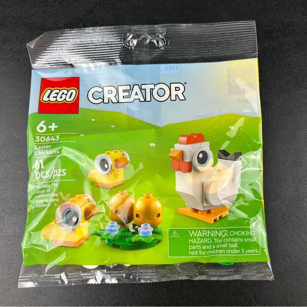 Lego Creator 30643 Easter Chickens 61 Pieces Building Toy - Picture 1 of 7